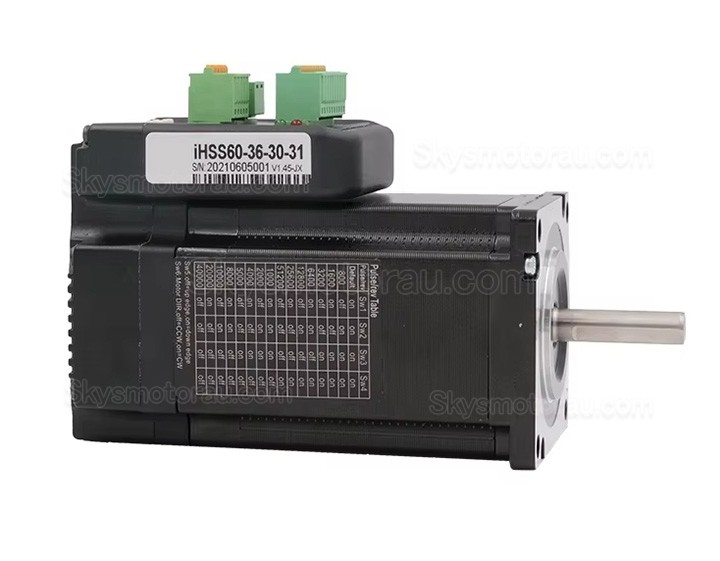 JMC iHSS60-36-30-30/31/SC NEMA 23 Integrated Closed Loop Stepper Motor 1.8 Deg 3Nm 5A 36V 2 Phase